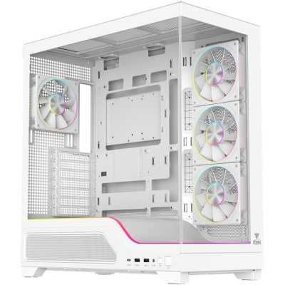 itek SHOWBUI WAVE 82W, Mid-Tower, Side-Glass, White