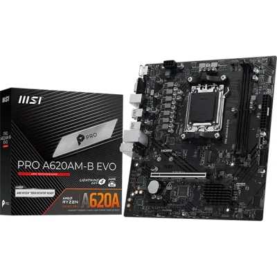 MSI A620AM-B Evo, AMD Mainboard, AM5