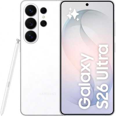 Samsung Galaxy S26 Ultra, White, 6.9", 16GB RAM, 1TB, 200MP, Android