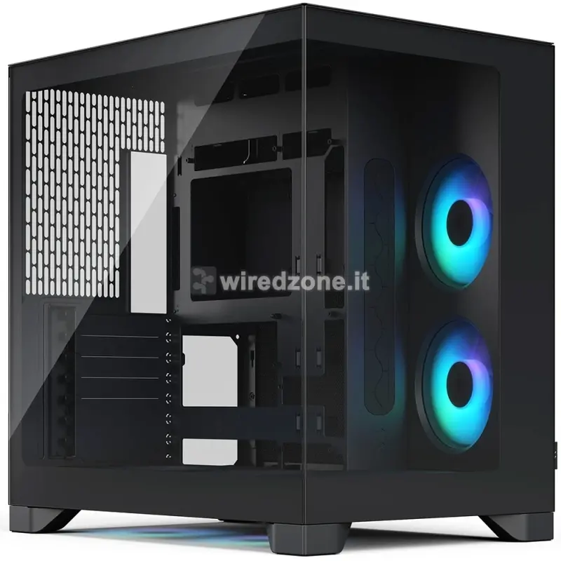 Fractal Pop 2 Vision RGB, Mid-Tower, Side-Glass, Black