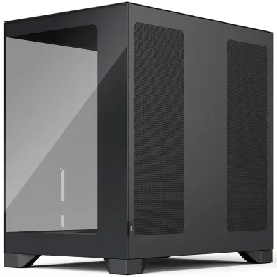 Fractal Pop 2 Vision RGB, Mid-Tower, Side-Glass, Black