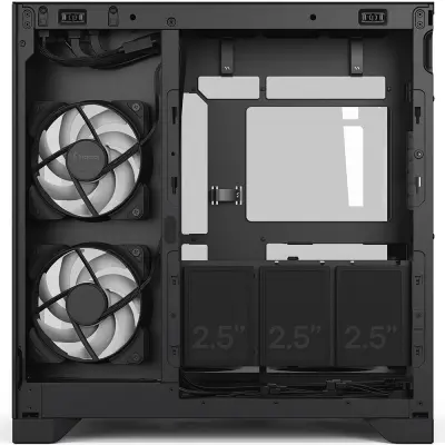 Fractal Pop 2 Vision RGB, Mid-Tower, Side-Glass, Black