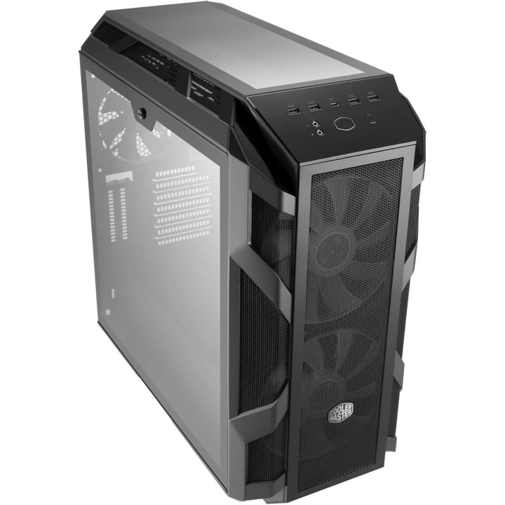 Cooler Master MasterCase H500M TG, Full-Tower, Black