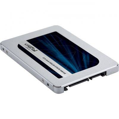Crucial MX500 2,5" SSD, SATA 6G, 3D-NAND TLC - 1 TB - 3