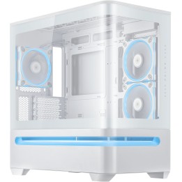 ASUS Prime AP202 TG ARGB, Micro-Tower, White