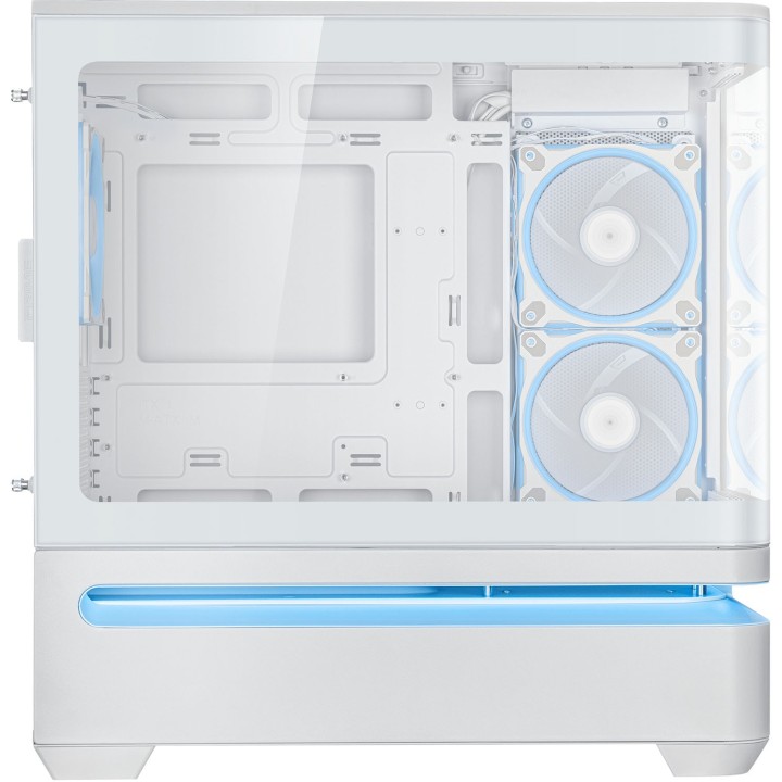 ASUS Prime AP202 TG ARGB, Micro-Tower, White