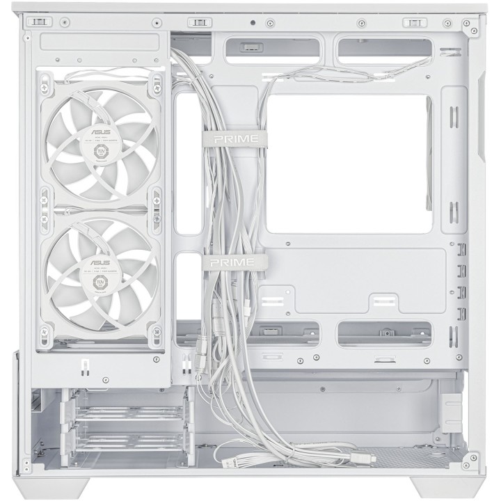 ASUS Prime AP202 TG ARGB, Micro-Tower, White