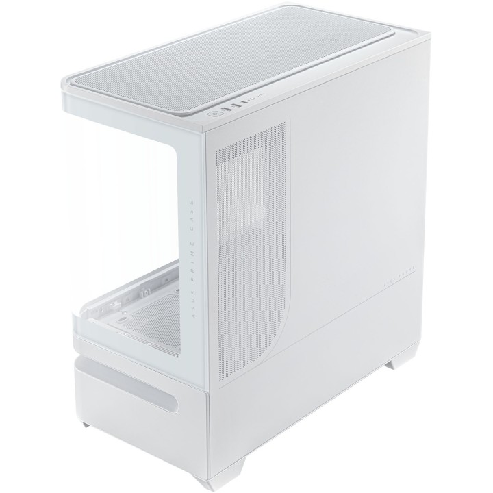 ASUS Prime AP202 TG ARGB, Micro-Tower, White