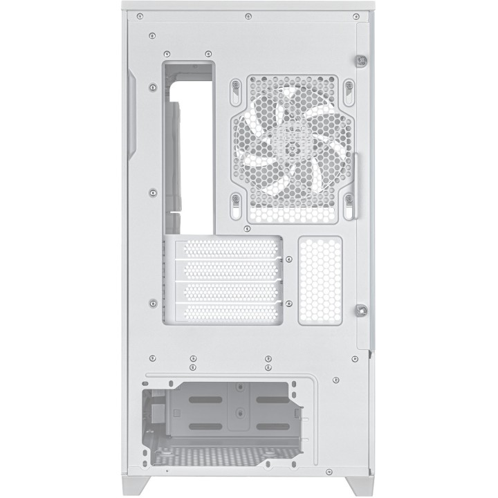 ASUS Prime AP202 TG ARGB, Micro-Tower, White