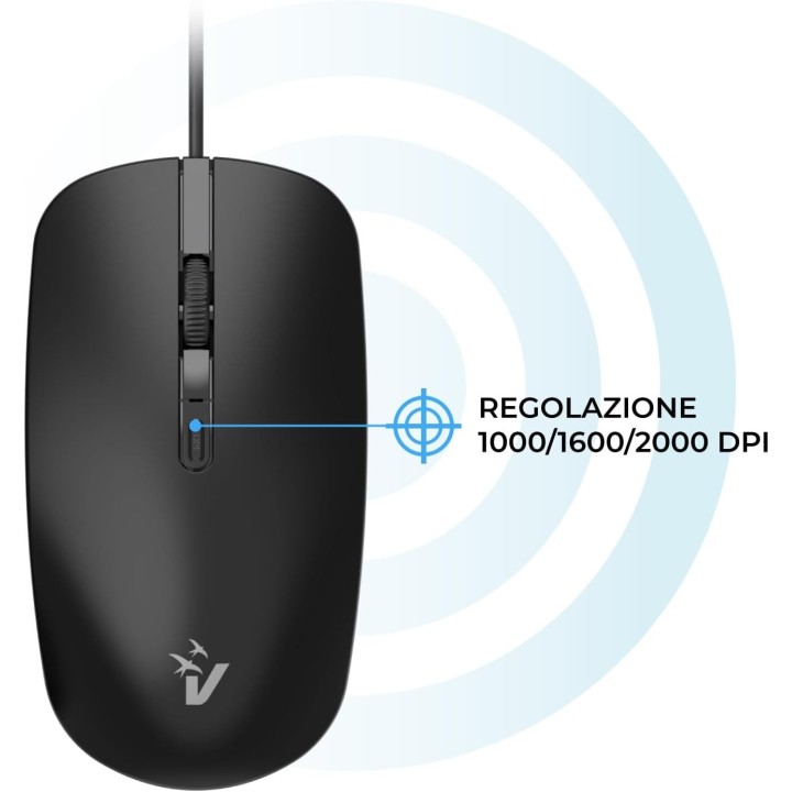 VulTech KM-811, Keyboard & Mouse Kit USB, Italian Layout QWERTY