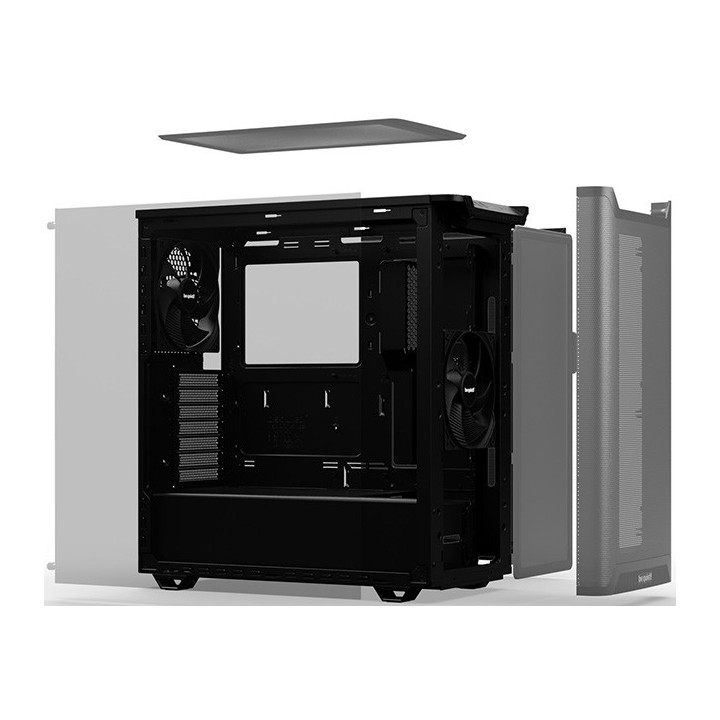 be quiet! PURE BASE 501 Airflow, Mid-Tower, Black