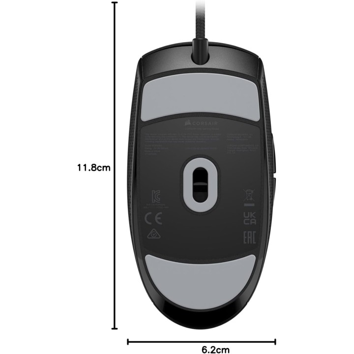 Corsair M55 Lightweight, Gaming Mouse, Black