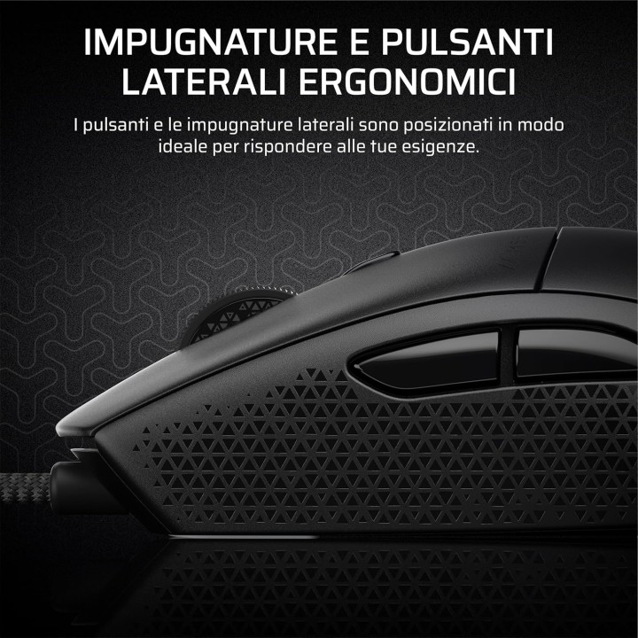 Corsair M55 Lightweight, Gaming Mouse, Black