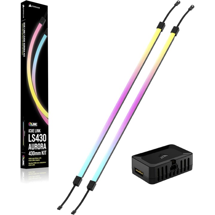 Corsair iCUE LINK LS430 Aurora RGB Light Strips, Kit 430mm