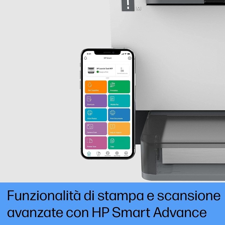 HP Laser Jet Thank 1604w, Laser A4 Mono, Multifunzione