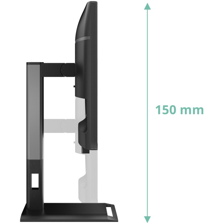 AOC 24P4U, 23,8", IPS, FHD, 120Hz, DP, HDMI
