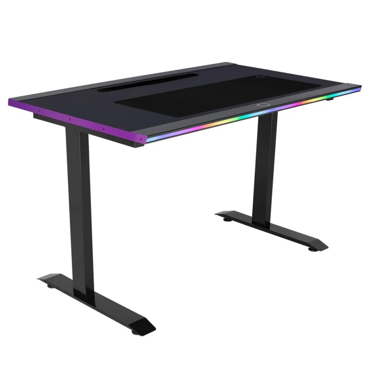 Cooler Master GD120 ARGB Gaming Desk, Black / Violet