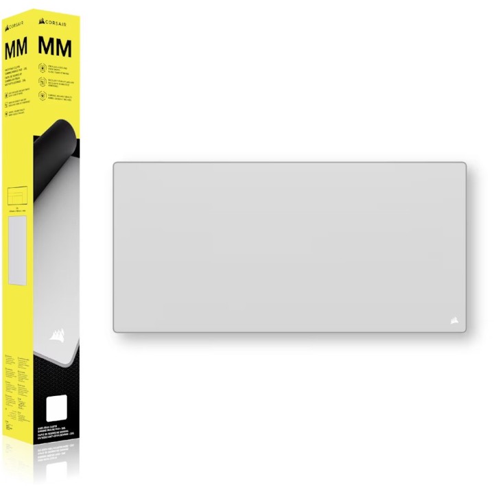 Corsair MM Anti-fray Cloth, Gaming Mouse Pad, 3XL, Gray