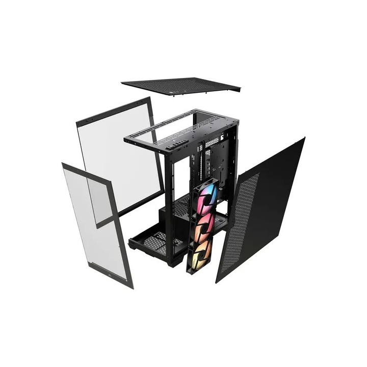 Corsair 3500X RS-R ARGB, Mid-Tower, Black