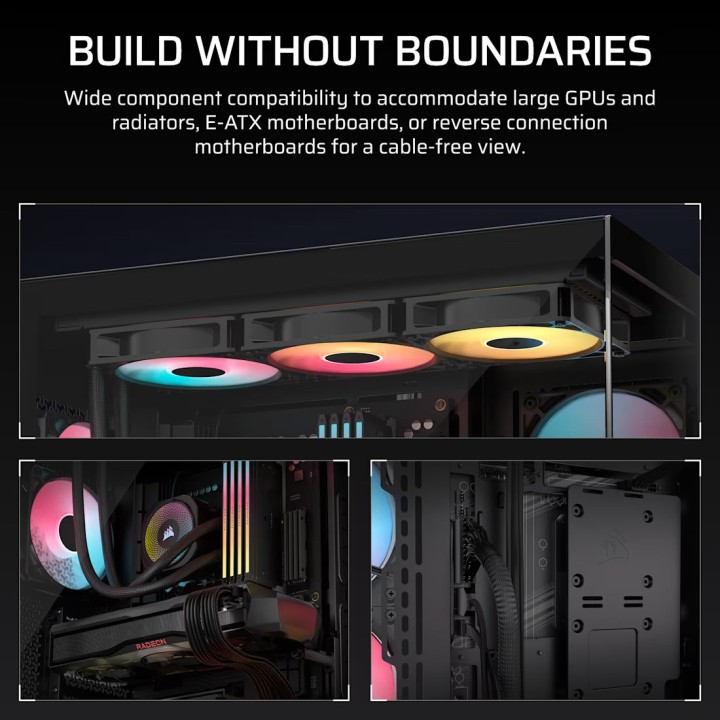 Corsair 3500X RS-R ARGB, Mid-Tower, Black