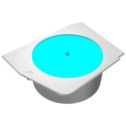 Cougar FV270 Rotating Luminous Platform, White