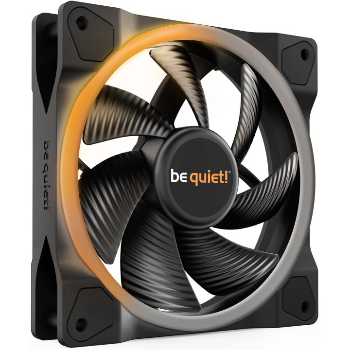be quiet! LIGHT WINGS 120mm ARGB PWM, Black