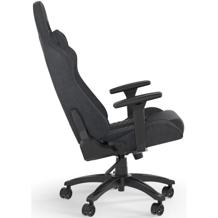 Corsair TC100 RELAXED, Gaming Chair, Black / Grey Fabric (Black Cushion)