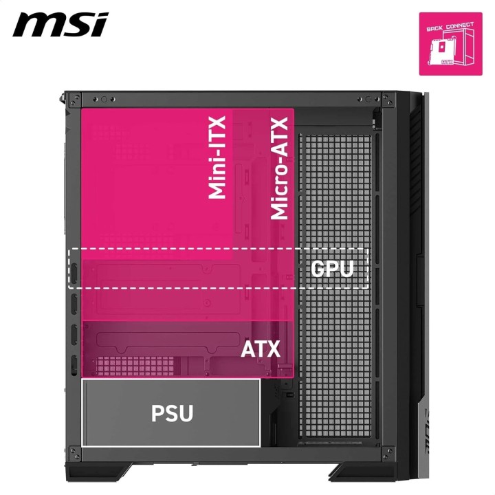 MSI MPG Velox 300R AirFlow PZ, Full-Tower, Black