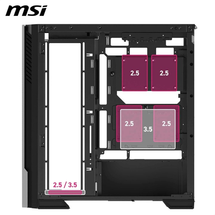 MSI MPG Velox 300R AirFlow PZ, Full-Tower, Black