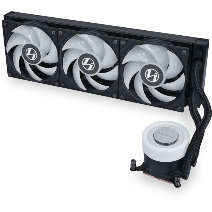Lian Li GA II Lite RGB, Black AIO Liquid Cooling, 360mm
