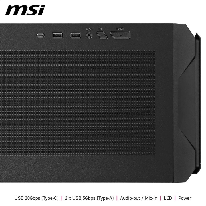 MSI MPG Velox 300R AirFlow PZ, Full-Tower, Black