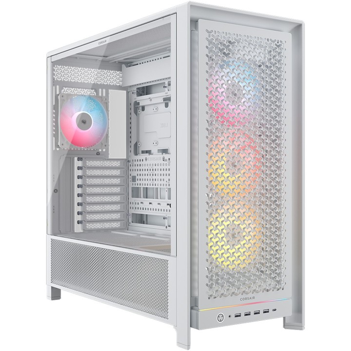Corsair FRAME 5000D RS ARGB, Mid-Tower, White