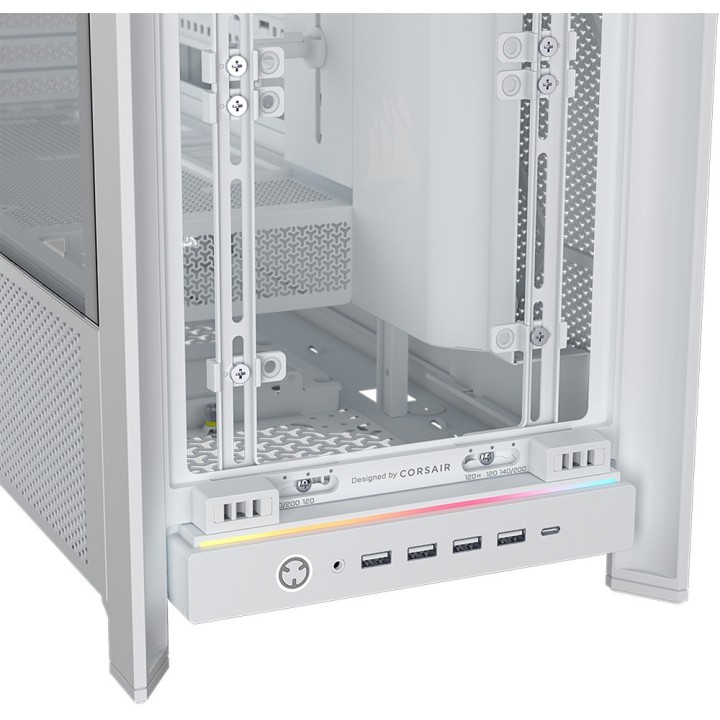 Corsair FRAME 5000D RS ARGB, Mid-Tower, White