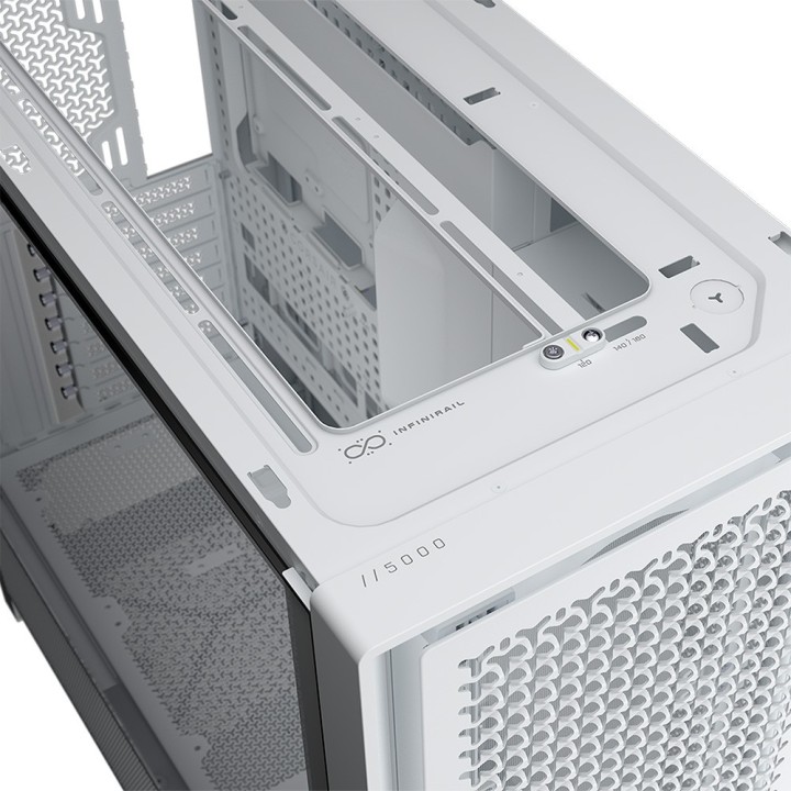 Corsair FRAME 5000D RS ARGB, Mid-Tower, White