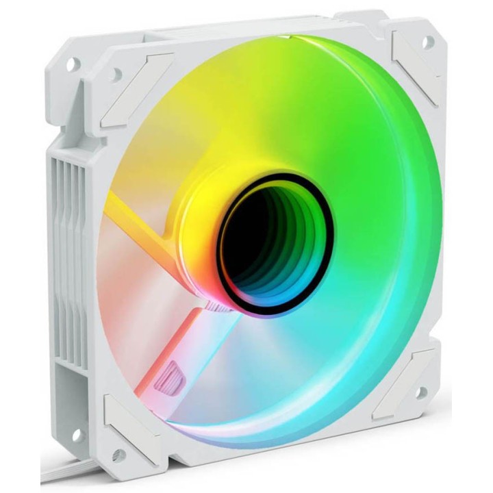 SHARK Mirror PWM RGB Reverse, White