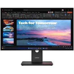 Lenovo ThinkVision T27QD-40, 27", IPS, QHD, 120Hz, Pivot, DP, HDMI