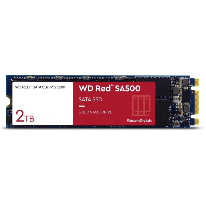 Western Digital Red SA500 SSD, SATA, 3D NAND, M.2 2280, 2TB