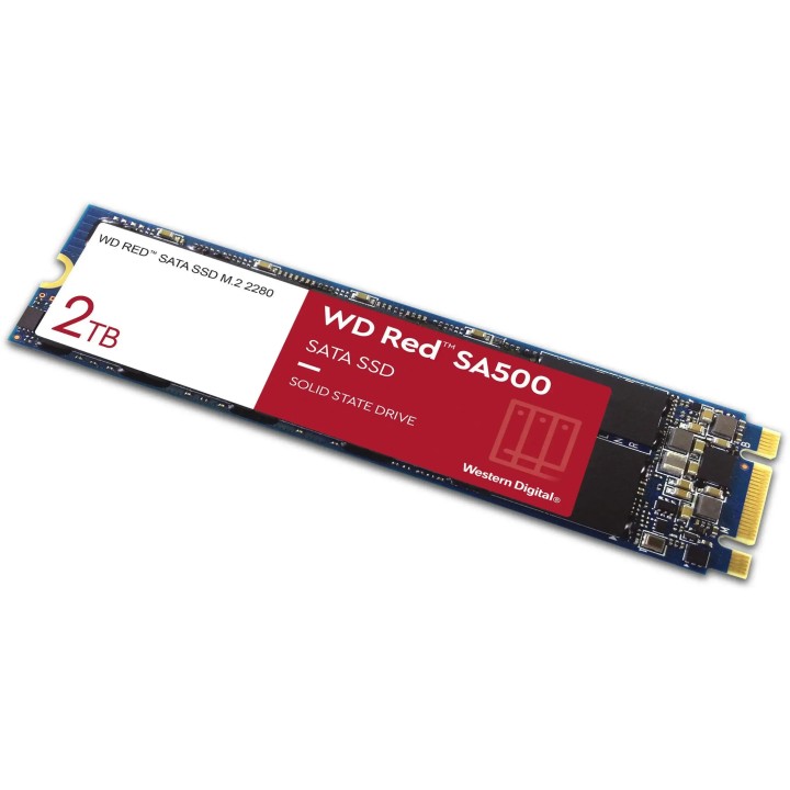 Western Digital Red SA500 SSD, SATA, 3D NAND, M.2 2280, 2TB