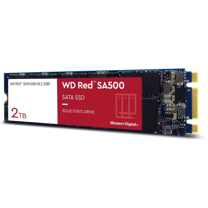 Western Digital Red SA500 SSD, SATA, 3D NAND, M.2 2280, 2TB