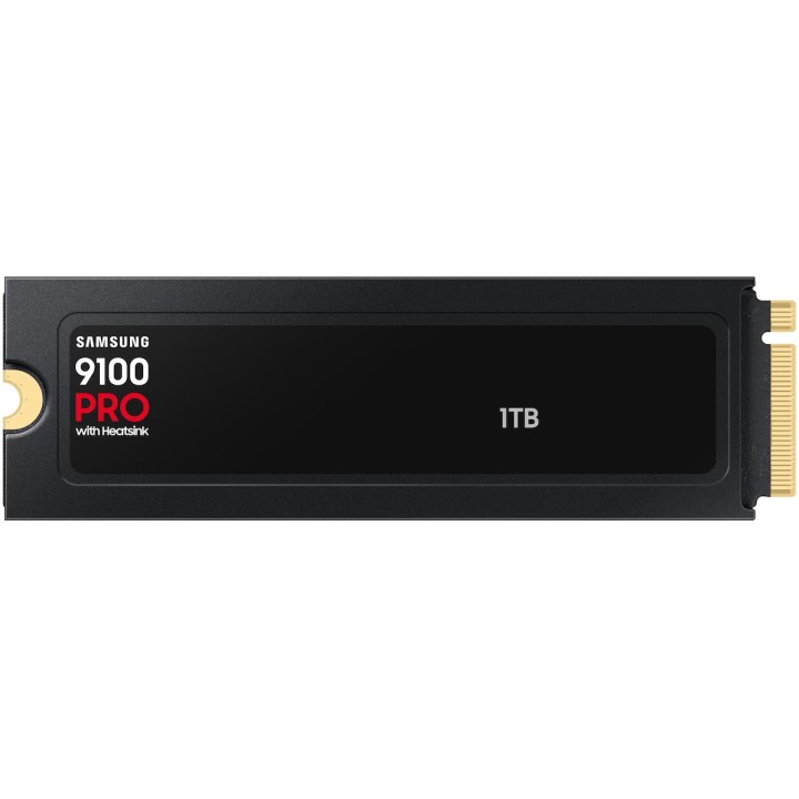 Samsung 9100 Pro Heatsink SSD, PCIe Gen5, NVMe, M.2 2280, 1TB