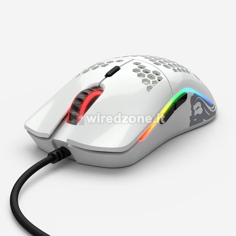 Glorious PC Gaming Race Model O Gaming Mouse - Glossy White - 1