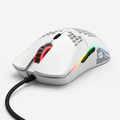 Glorious PC Gaming Race Model O Gaming Mouse - White Matt - 1