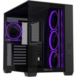 ASUS A32 PLUS TG ARGB, Mid-Tower, Black