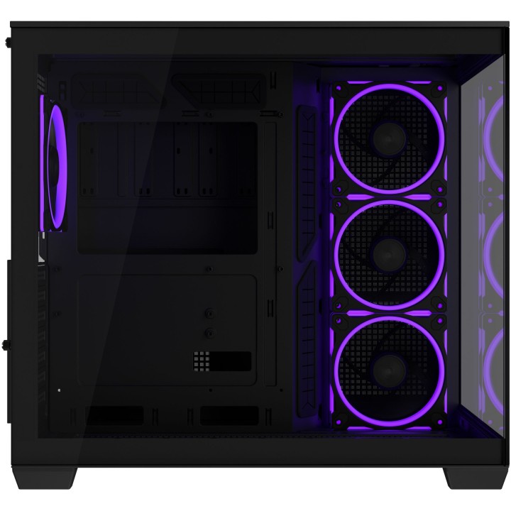 ASUS A32 PLUS TG ARGB, Mid-Tower, Black