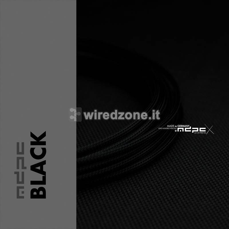 MDPC-X Sleeve Small - Black, 1m