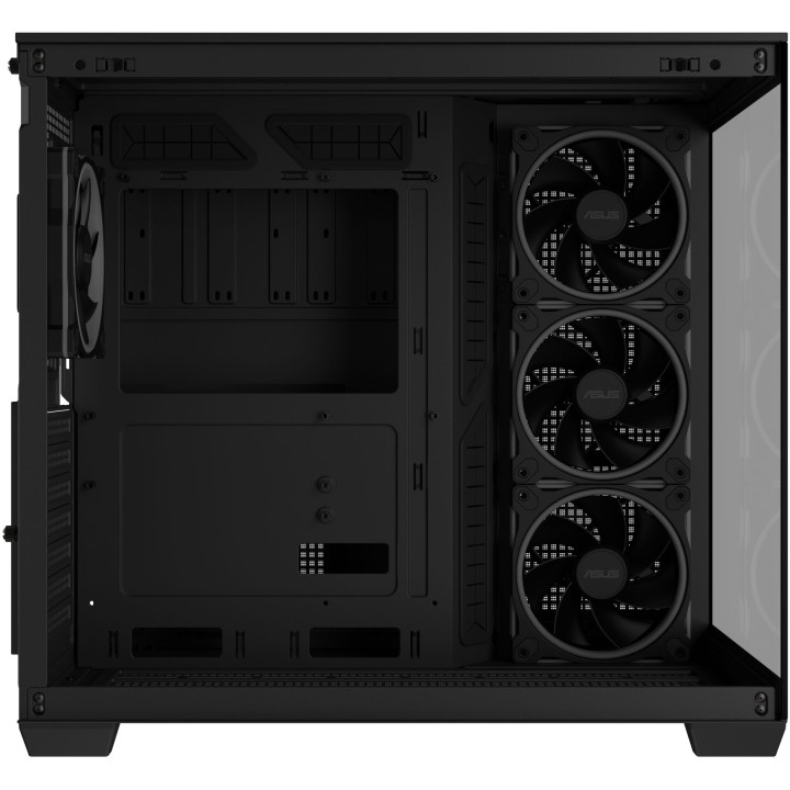 ASUS A32 PLUS TG ARGB, Mid-Tower, Black