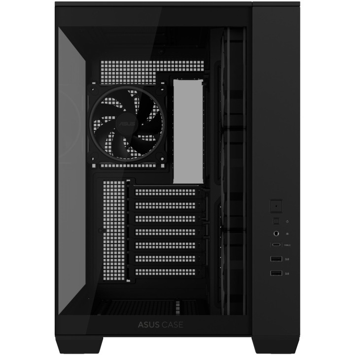 ASUS A32 PLUS TG ARGB, Mid-Tower, Black