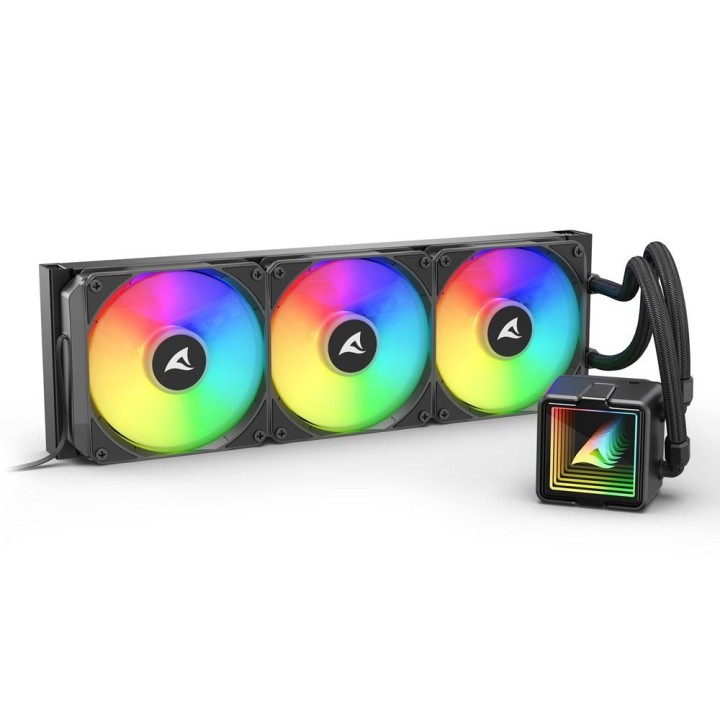 Sharkoon S100 ARGB Black, CPU Liquid Cooling, AIO