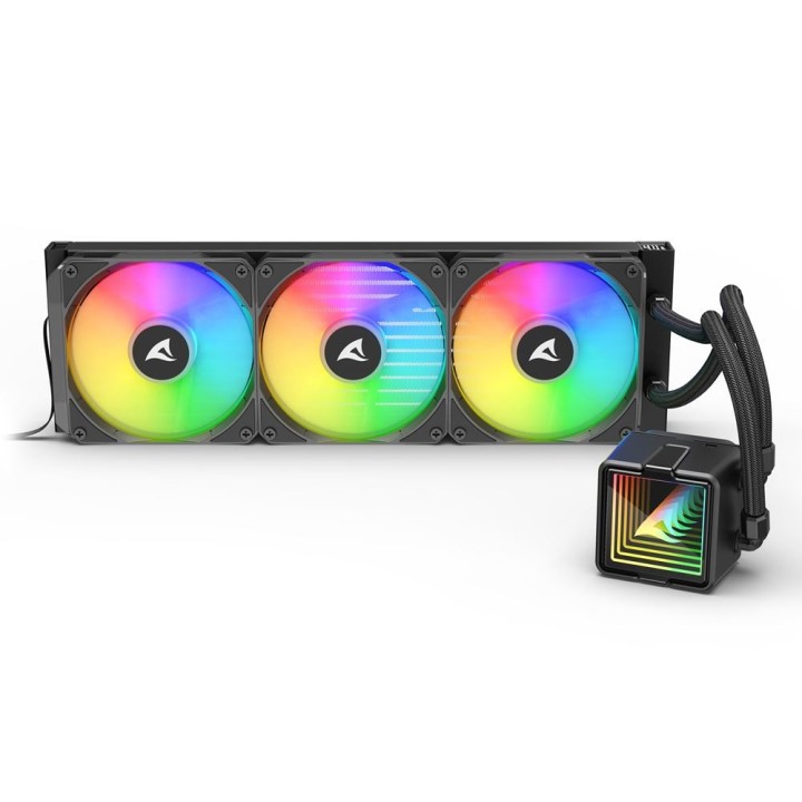 Sharkoon S100 ARGB Black, CPU Liquid Cooling, AIO