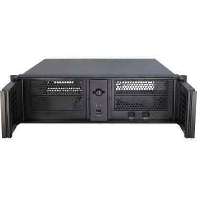 Inter-Tech 3U 3098-S, 19" Rack Server Case - Black - 3